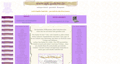 Desktop Screenshot of apk-exklusives-gedicht.de